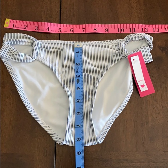 Xhilaration Seersucker Loop Side Hipster Bottom - Picture 7 of 7